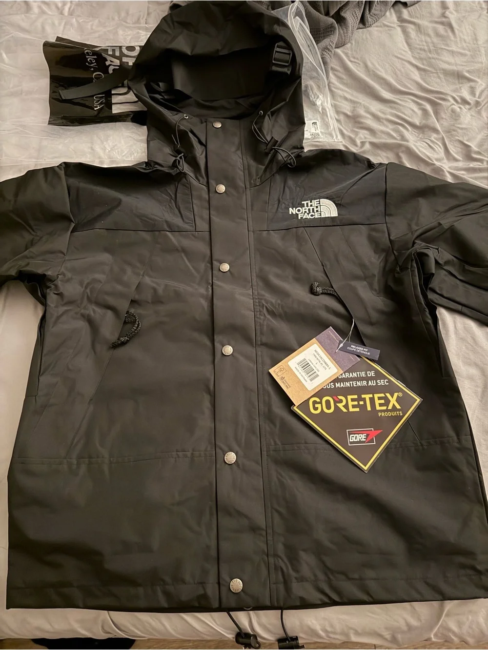 The North Face Black Hooded GORE-TEX Shell Jacket